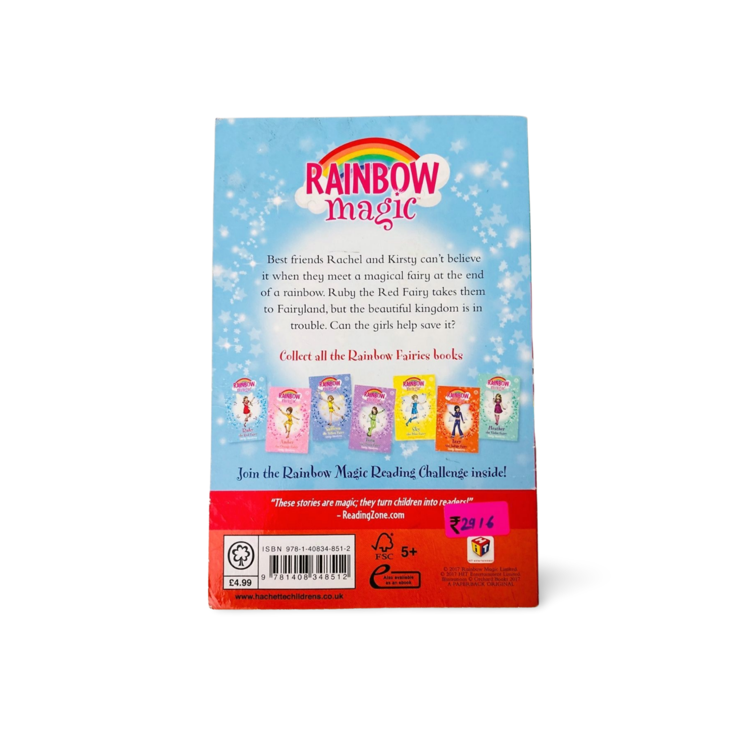 Rainbow Magic Ruby the Red Fairy by Daisy Meadows