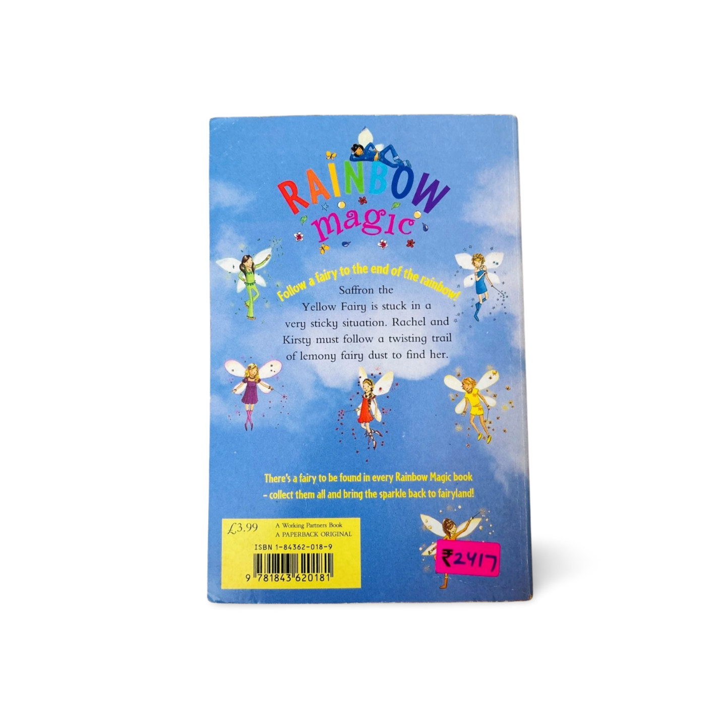 Rainbow Magic Saffron the Yellow Fairy