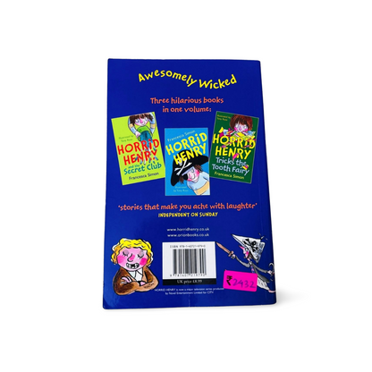 A Handful of Horrid Henry 3 Books in 1 Francesca Simon