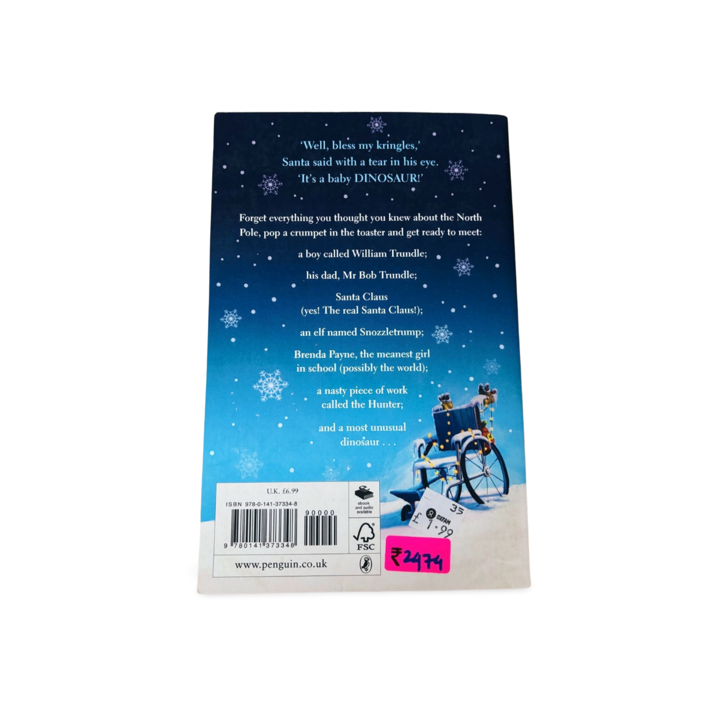 The Christmasaurus by Tom Fletcher