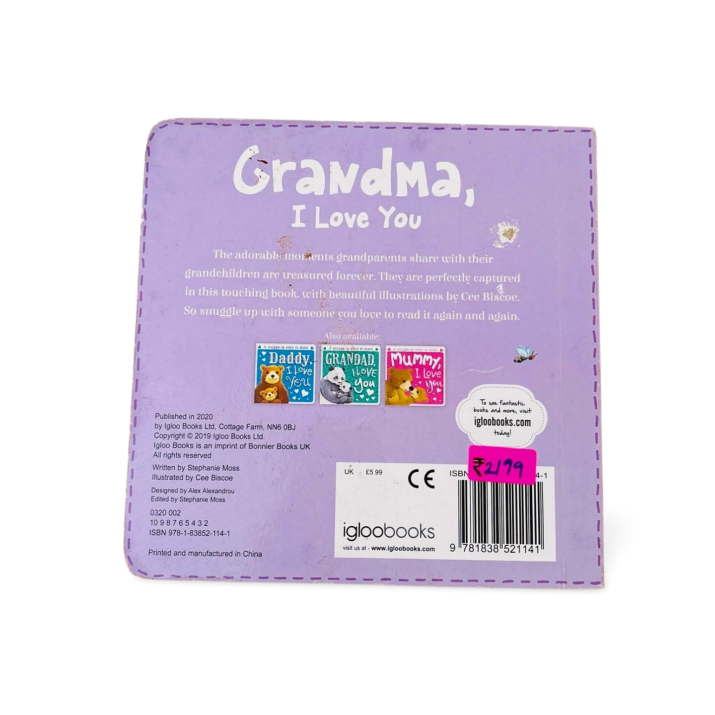 Grandma I Love You Bedtime Story