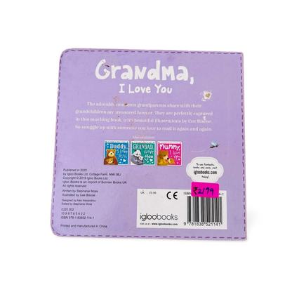 Grandma I Love You Bedtime Story