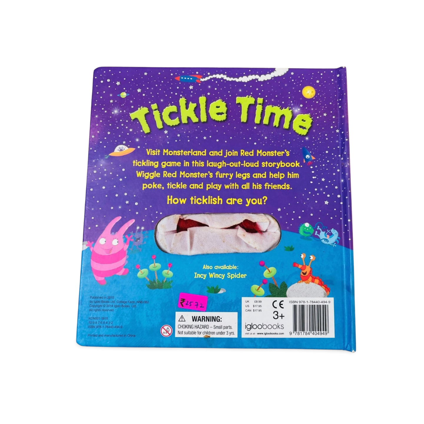 Tickle Time Puppet Book Igloo