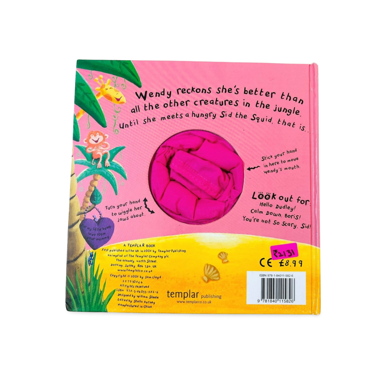 Wendy the WideMouthed Frog Puppet Book