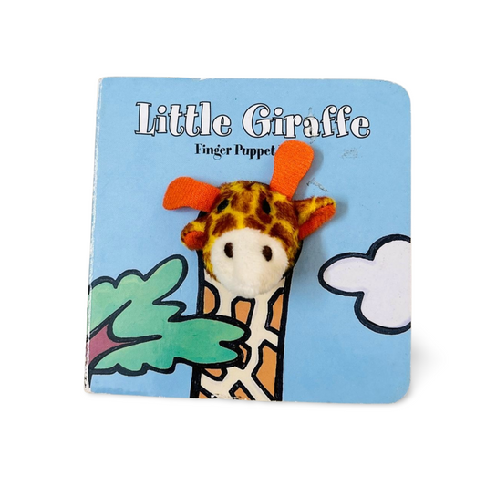 Little Giraffe Finger Puppet Book