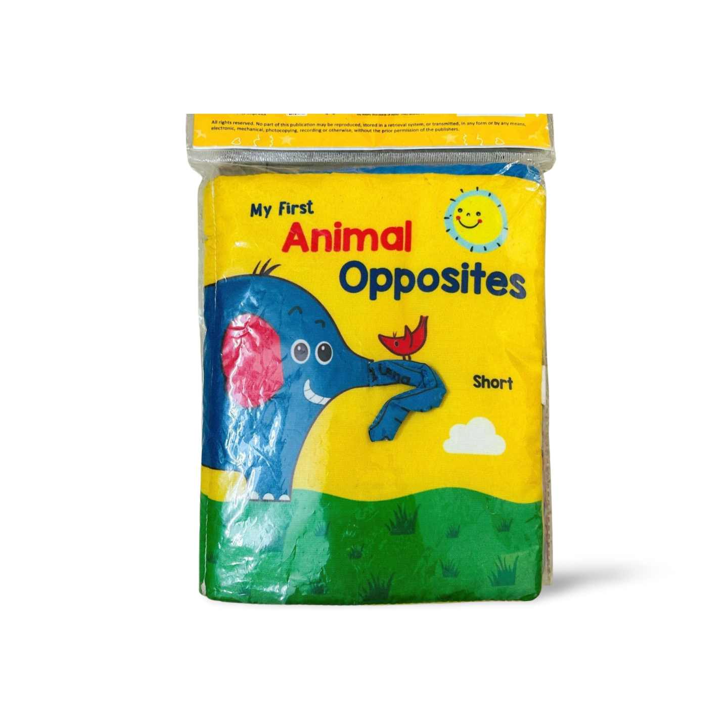 My First Animal Opposites Cloth Book for Toddlers