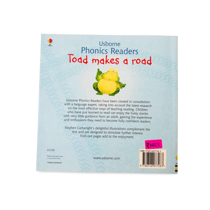 Usborne Phonics Readers Toad Makes a Road