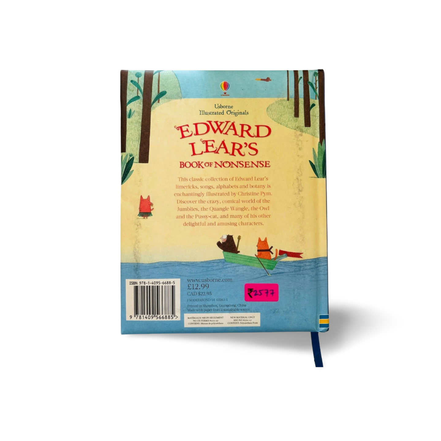 Usborne Edward Lear’s Book of Nonsense