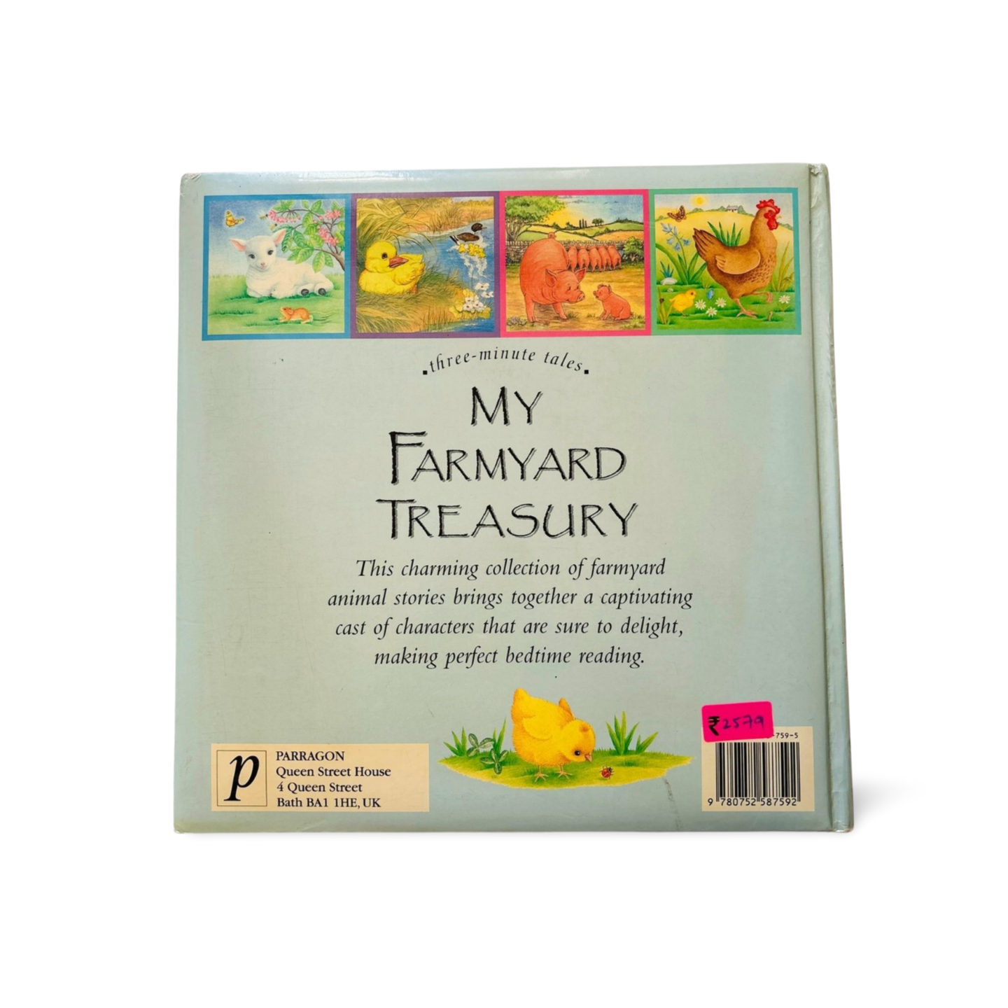 Three Minutes Tales Parragon My Farmyard Treasury