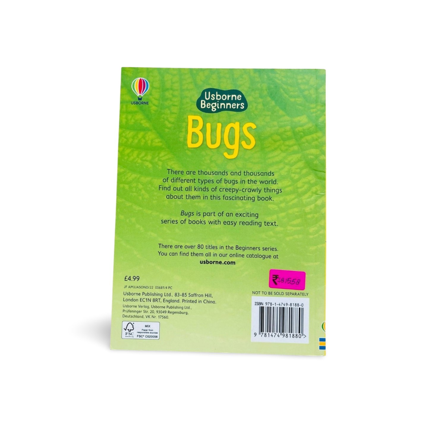 Usborne Beginners Bugs