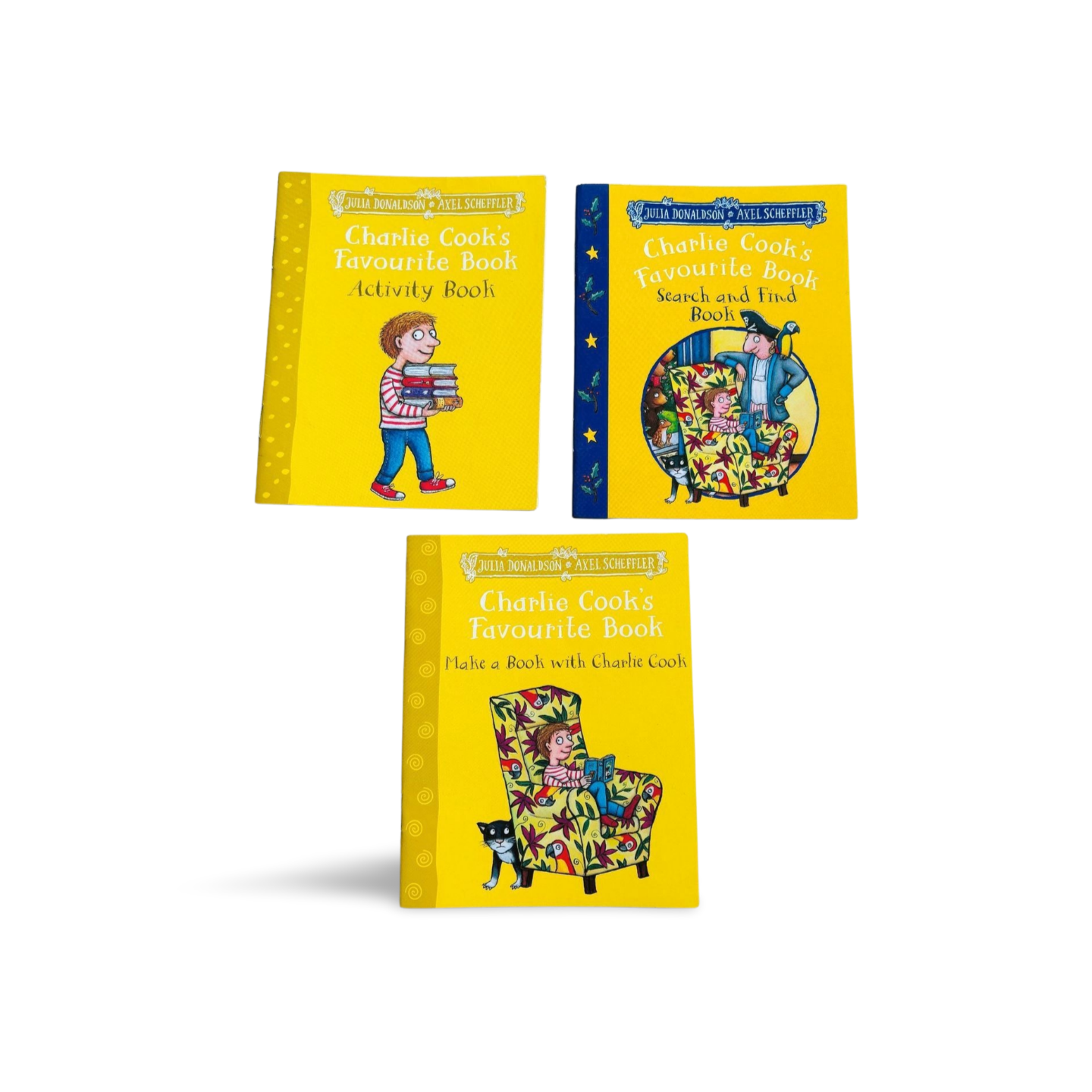 Combo Set Julia Donaldson Charlie Cook’s Favourite Book Activity 3 Books