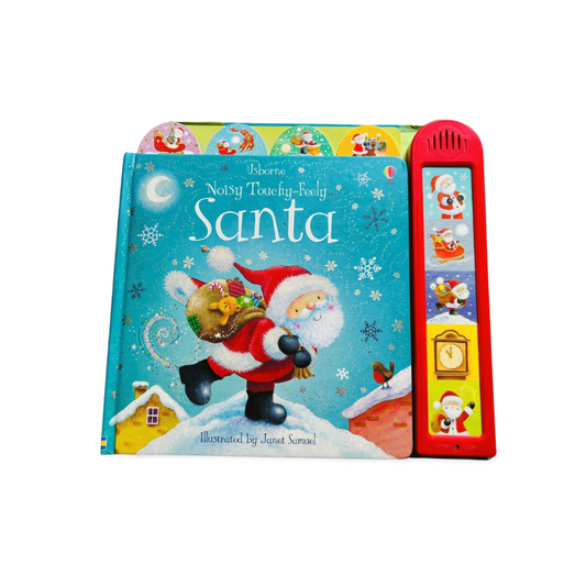 Usborne Noisy Touchy Feely Santa Sound Book