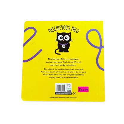Mischievous Milo Rowena Blyth Die-Cut Board Book