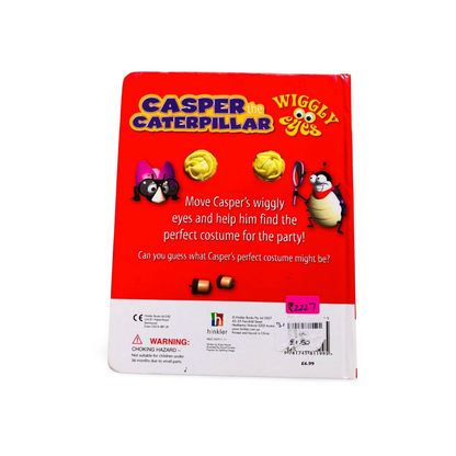 Casper the Caterpillar Wiggly Eyes Puppet book