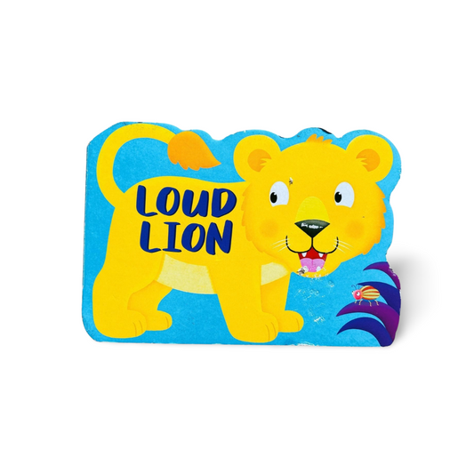 Loud Lion Cutout Book by Igloo