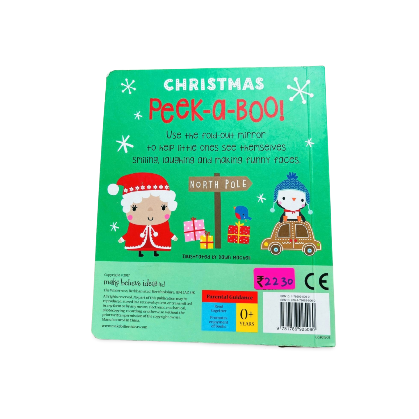 Christmas Peek-A-Boo with Mirror