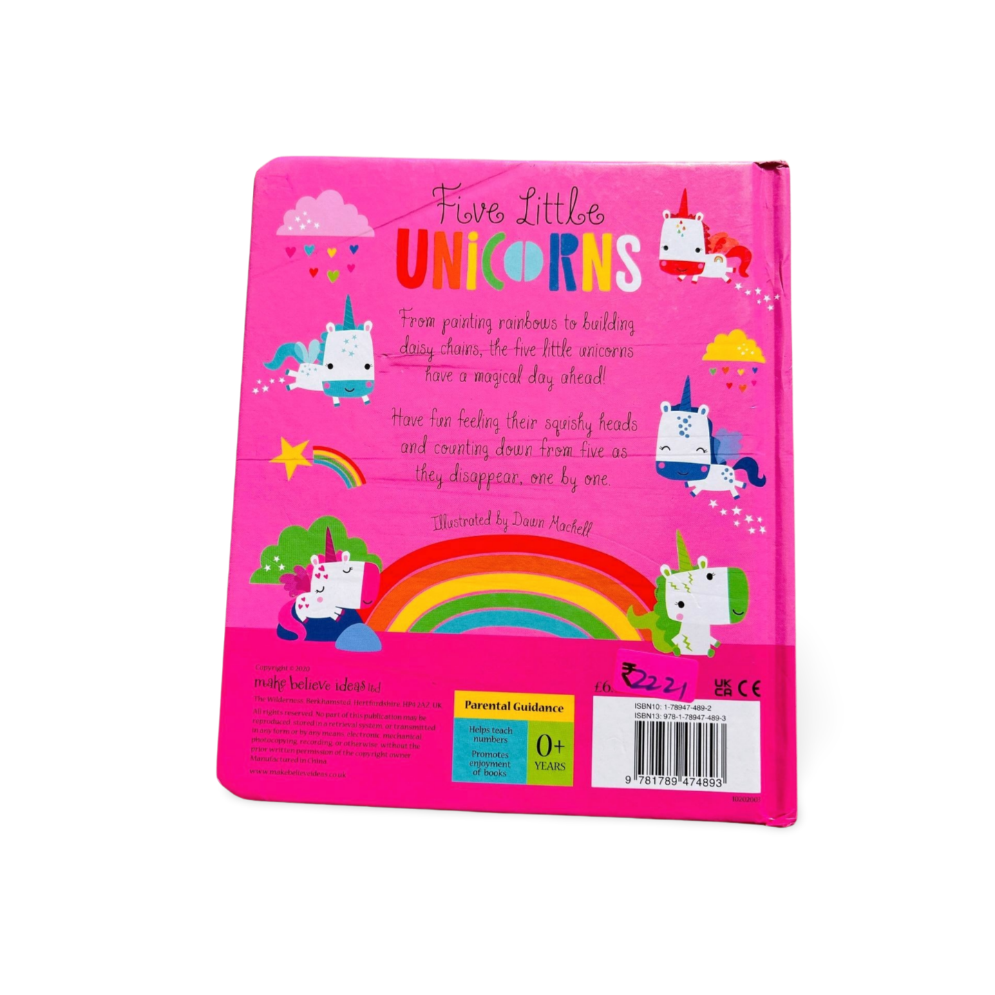 Five Little Unicorns Counting Book