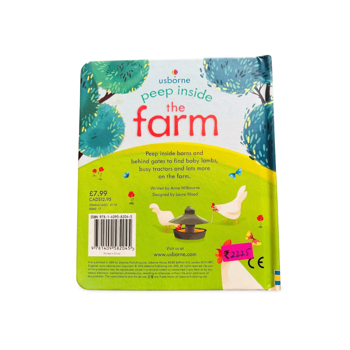 Usborne Peep inside the Farm Lift the Flap