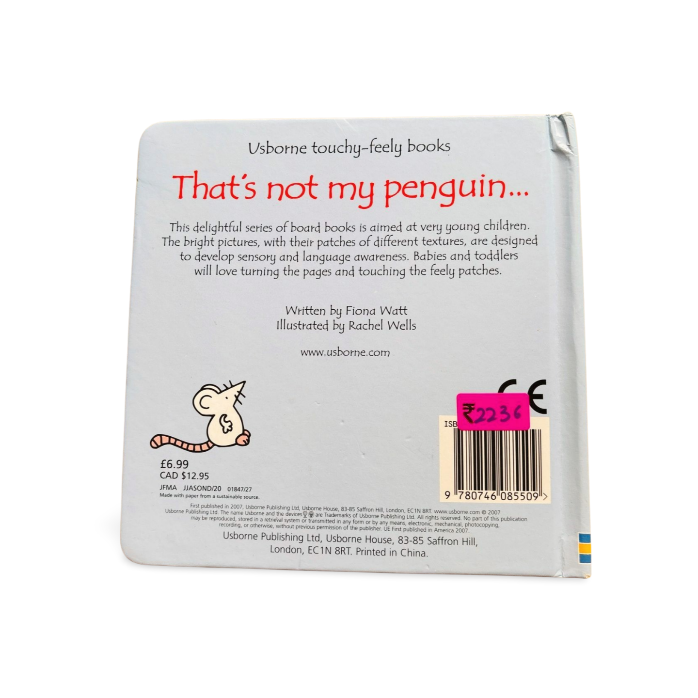 Usborne touchy feely books That's Not My Penguin