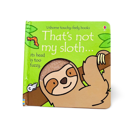 Usborne touchy feely books That's Not My Sloth