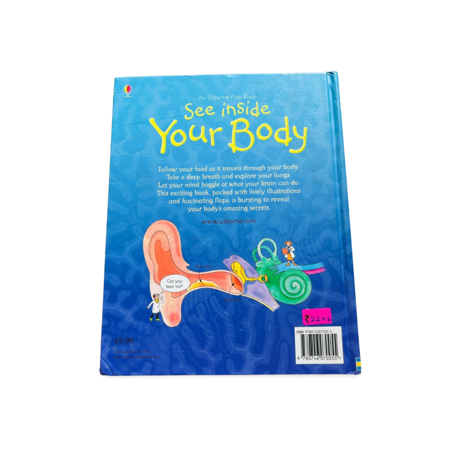 An Usborne Flap Book See Inside Your Body