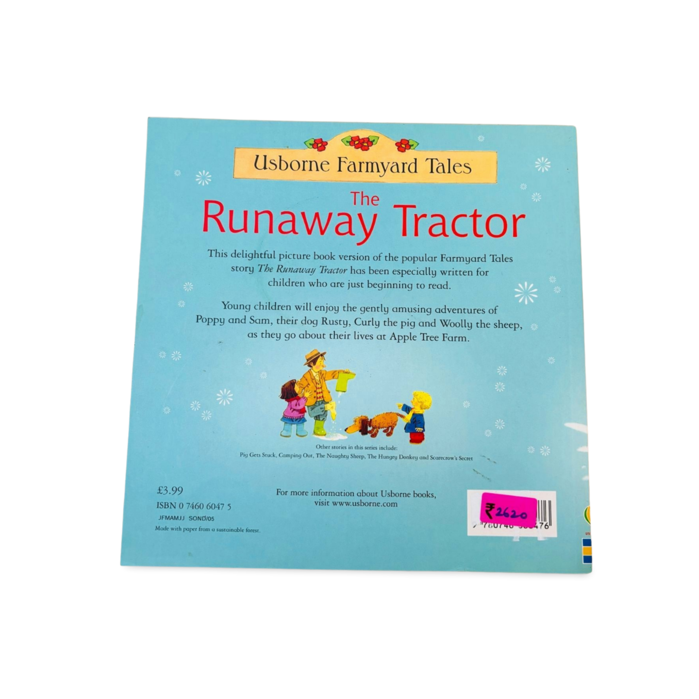 Usborne Farmyard Tales The Runaway Tractor