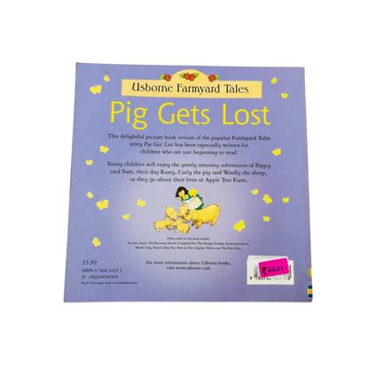 Usborne Farmyard Tales Pig Gets Lost