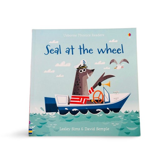 Usborne Phonics Seal at the Wheel