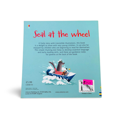 Usborne Phonics Seal at the Wheel