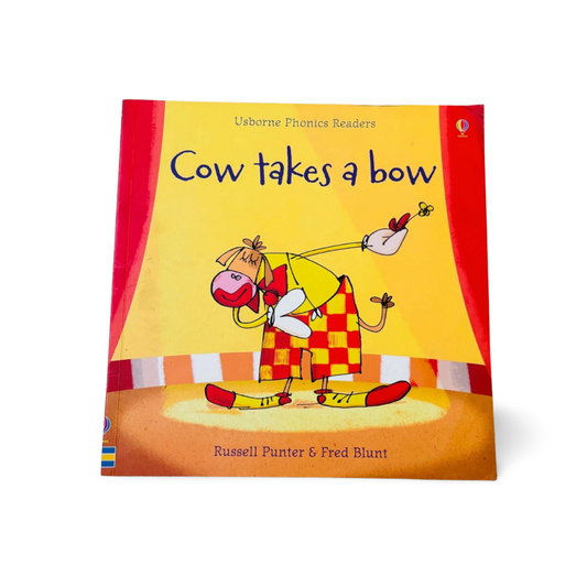 Usborne Phonics Cow takes a Bow