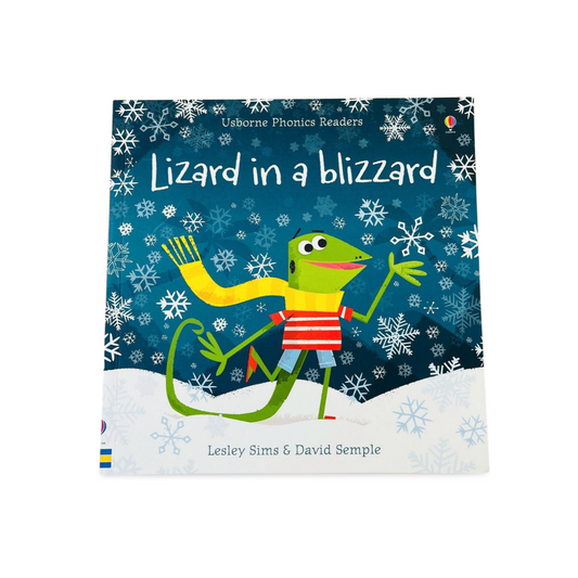 Usborne Phonics Lizard in a Blizzard