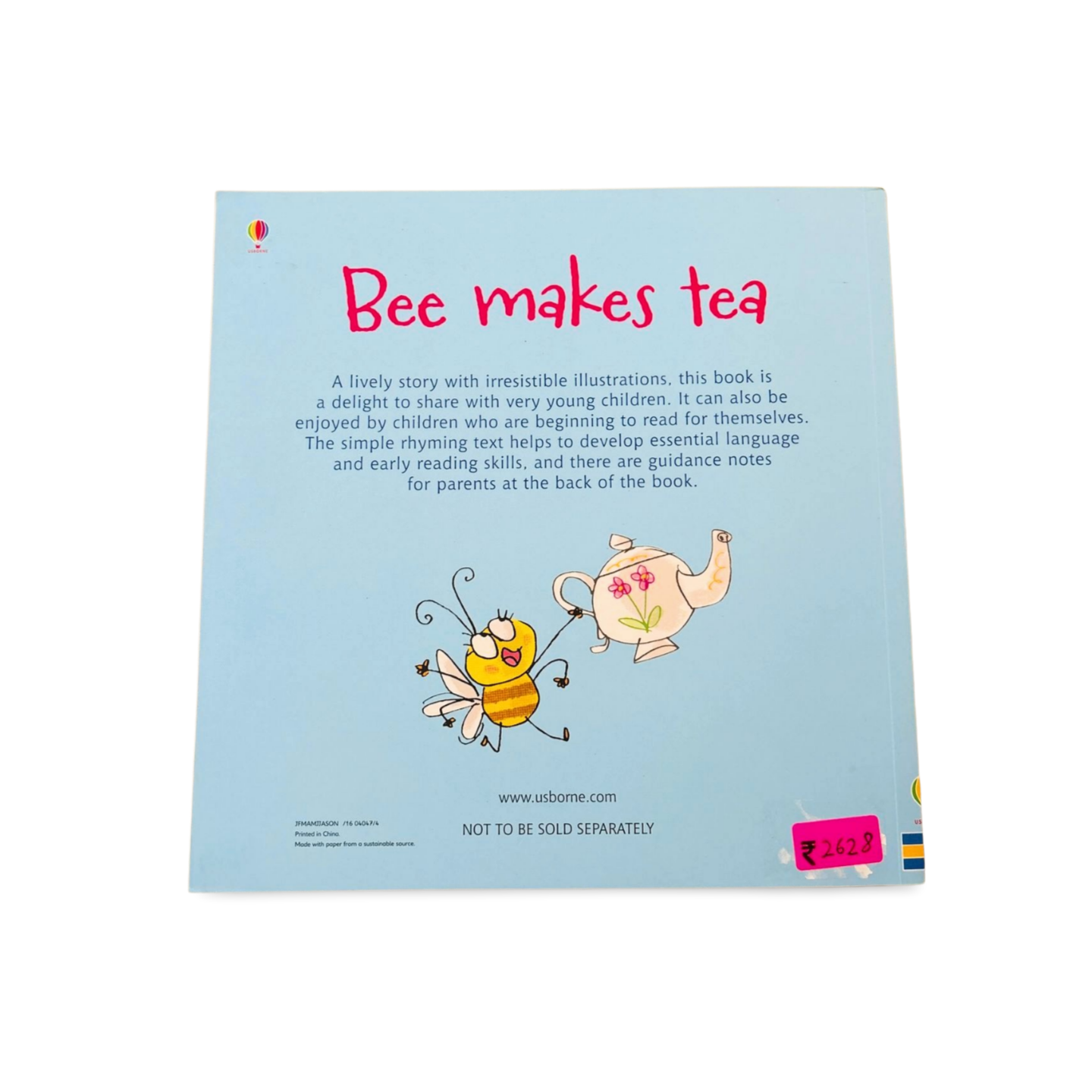 Usborne Phonics Bee makes Tea
