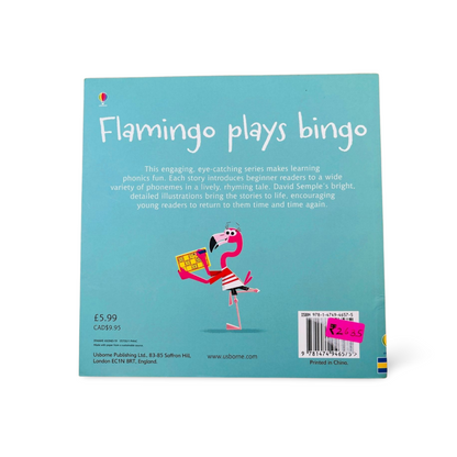 Usborne Phonics Flamingo Plays Bingo