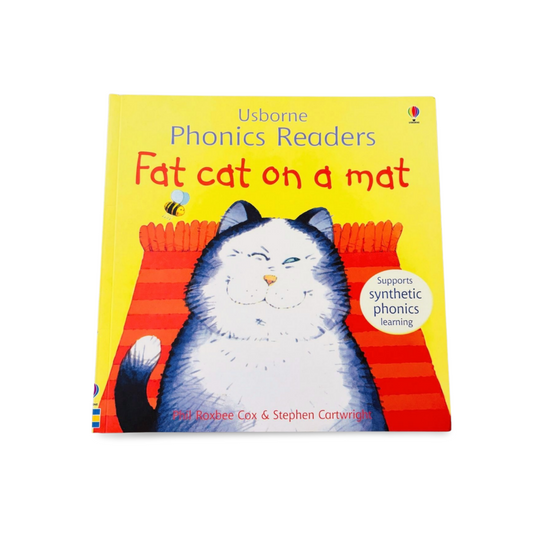 Usborne Phonics Readers Fat Cat on a Mat