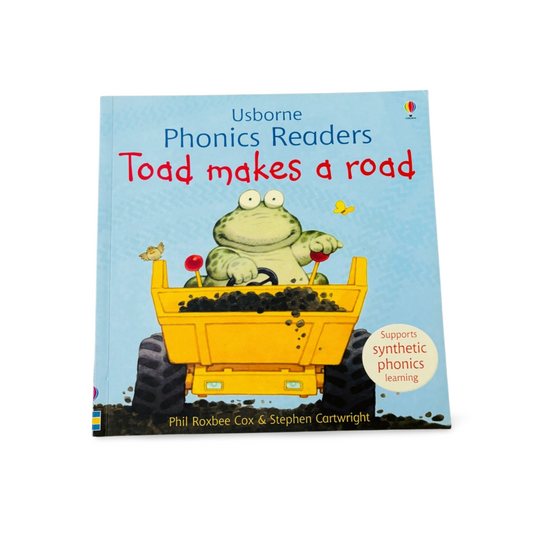 Usborne Phonics Readers Toad Makes a Road
