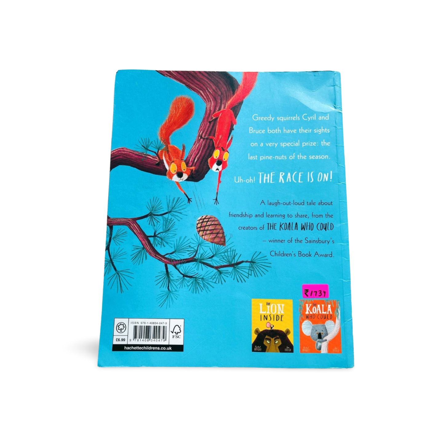 The Squirrels Who Squabbled by Rachel Bright