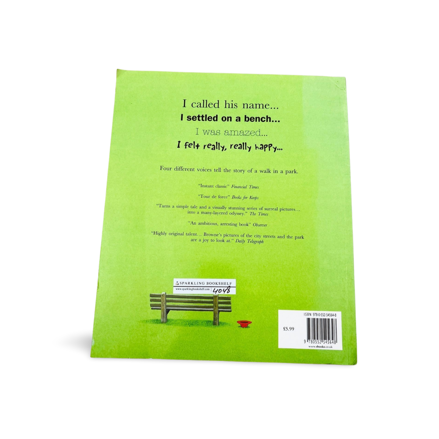 Voices in the Park by Anthony Browne