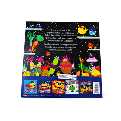 Supertato Carnival Catastro Pea by Sue Hendra
