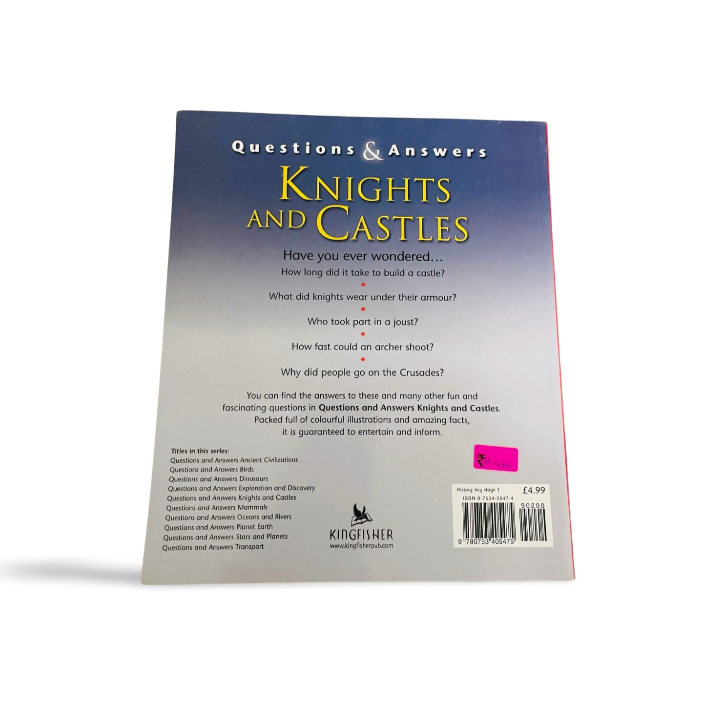 Kingfisher:Questions and Answers: Knights & Castles