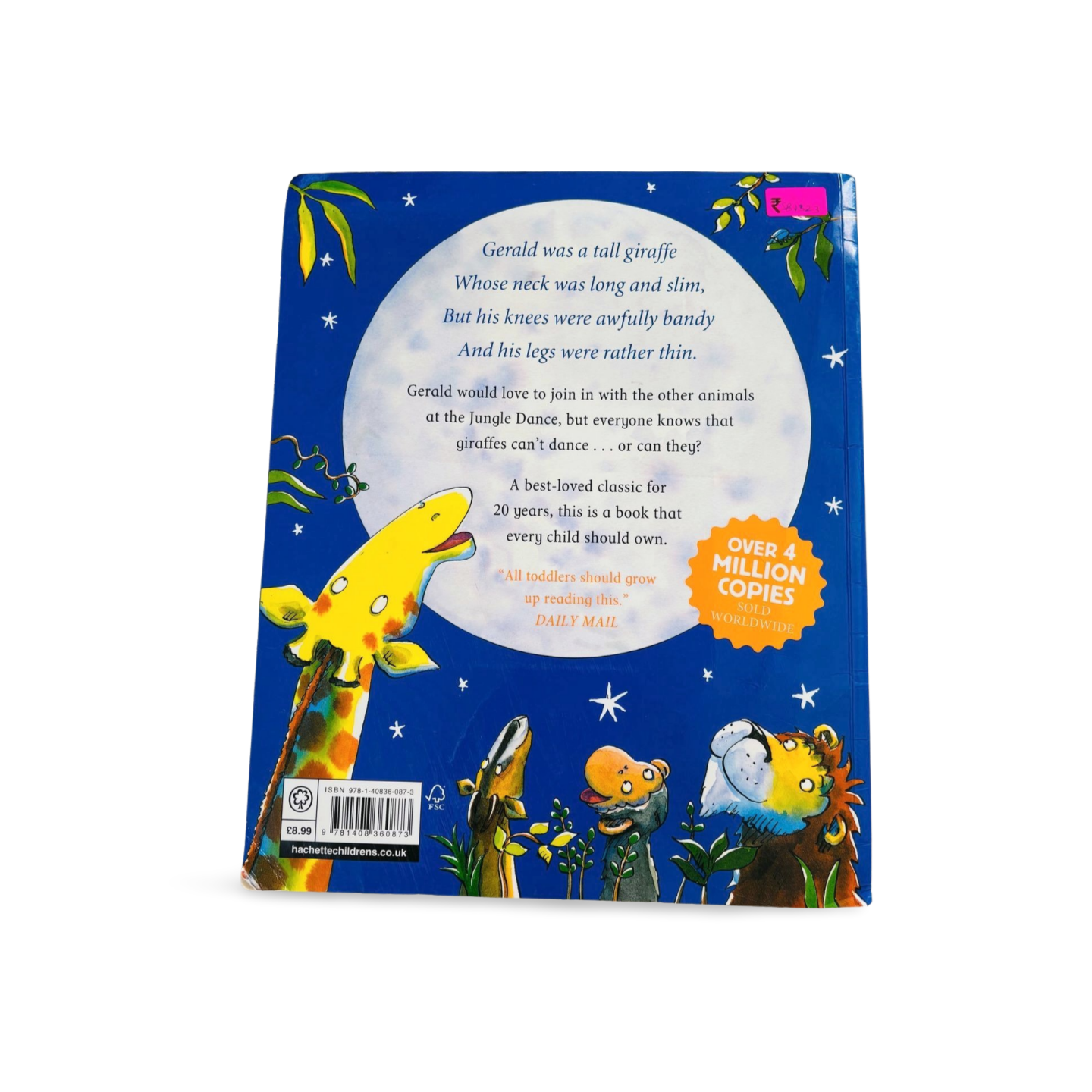Giraffes Can't Dance by Giles Andreae & Guy Parker Rees