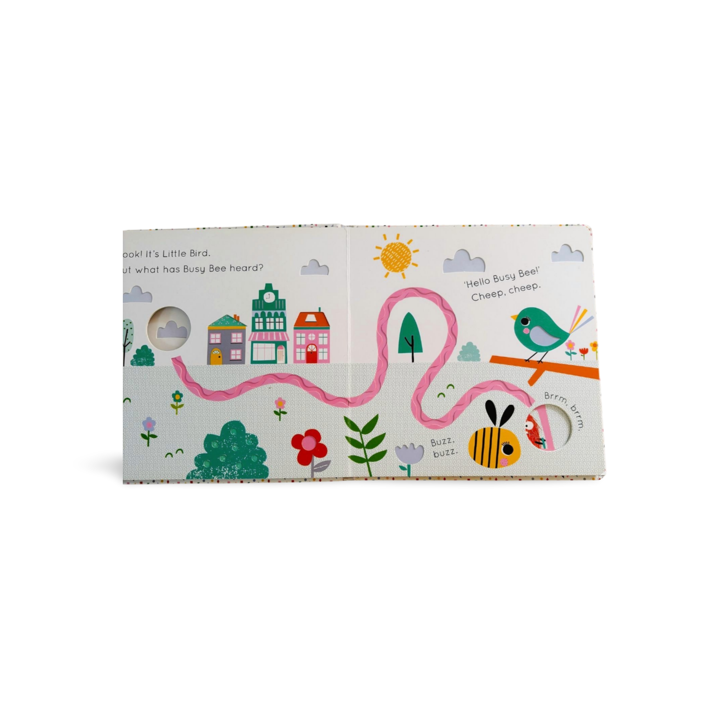 What did Busy Bee See? finger trail book