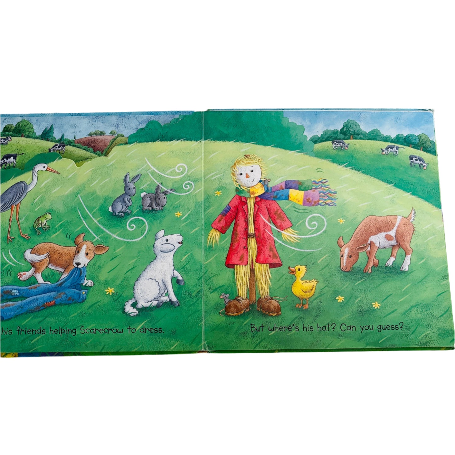 Farm babies Interactive book (with farm babies soft toys)