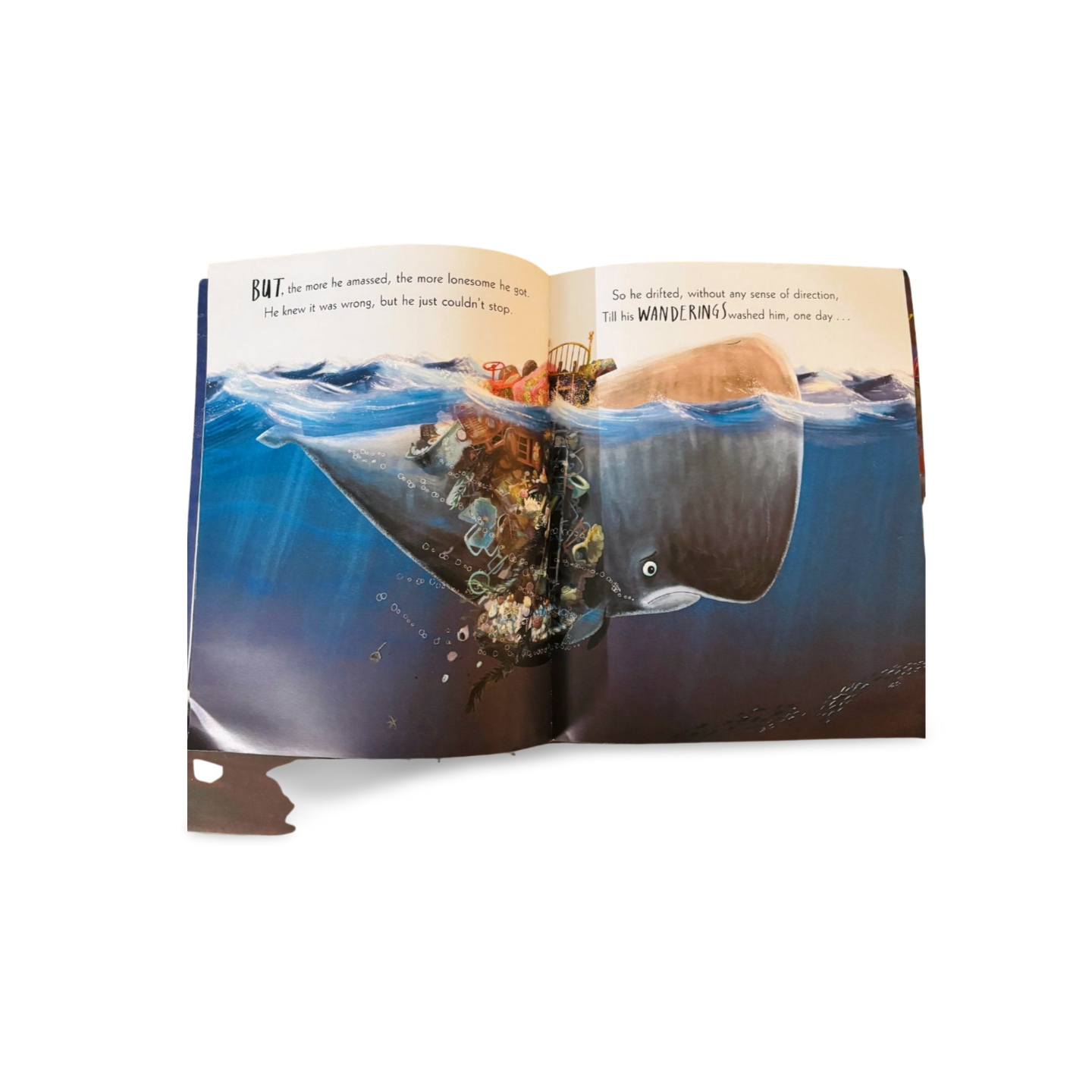 The Whale Who Wanted More by Rachel Bright