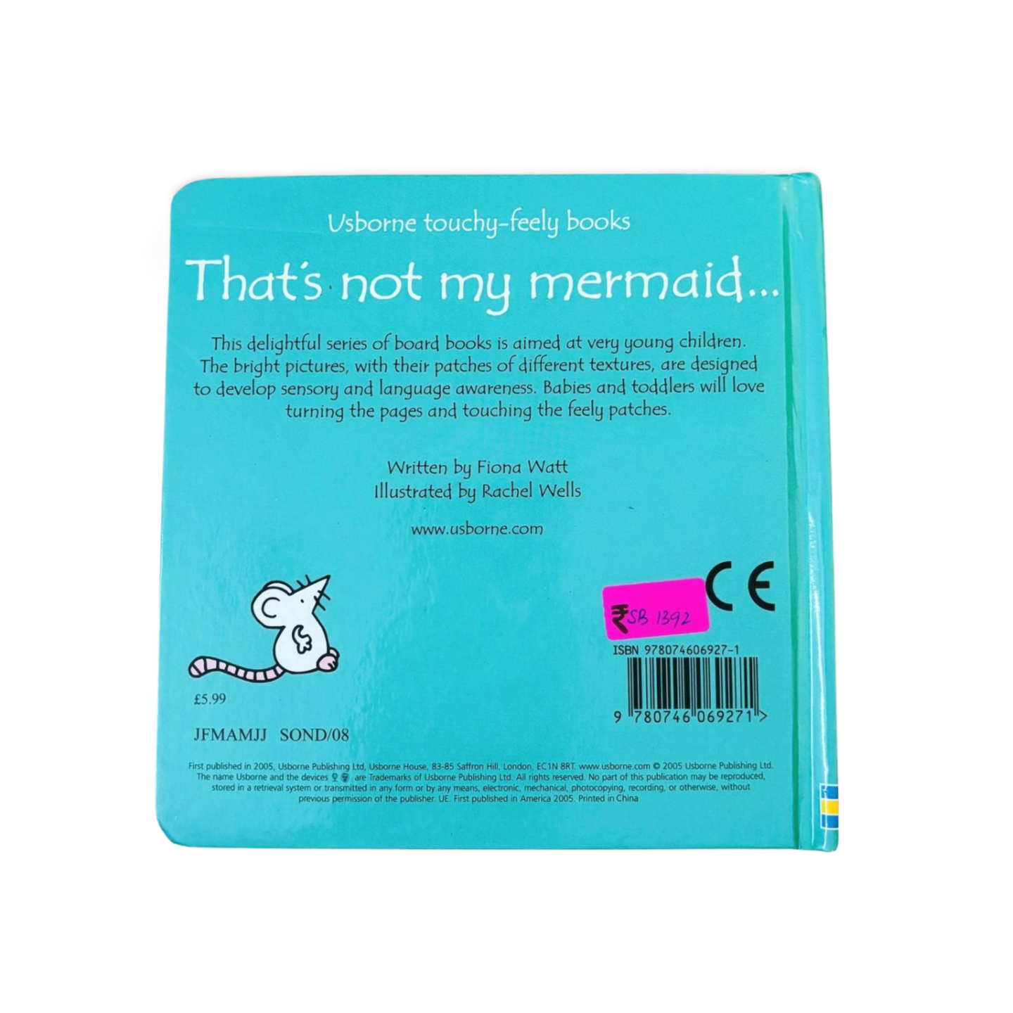 Usborne touchy-feely books That's Not My Mermaid