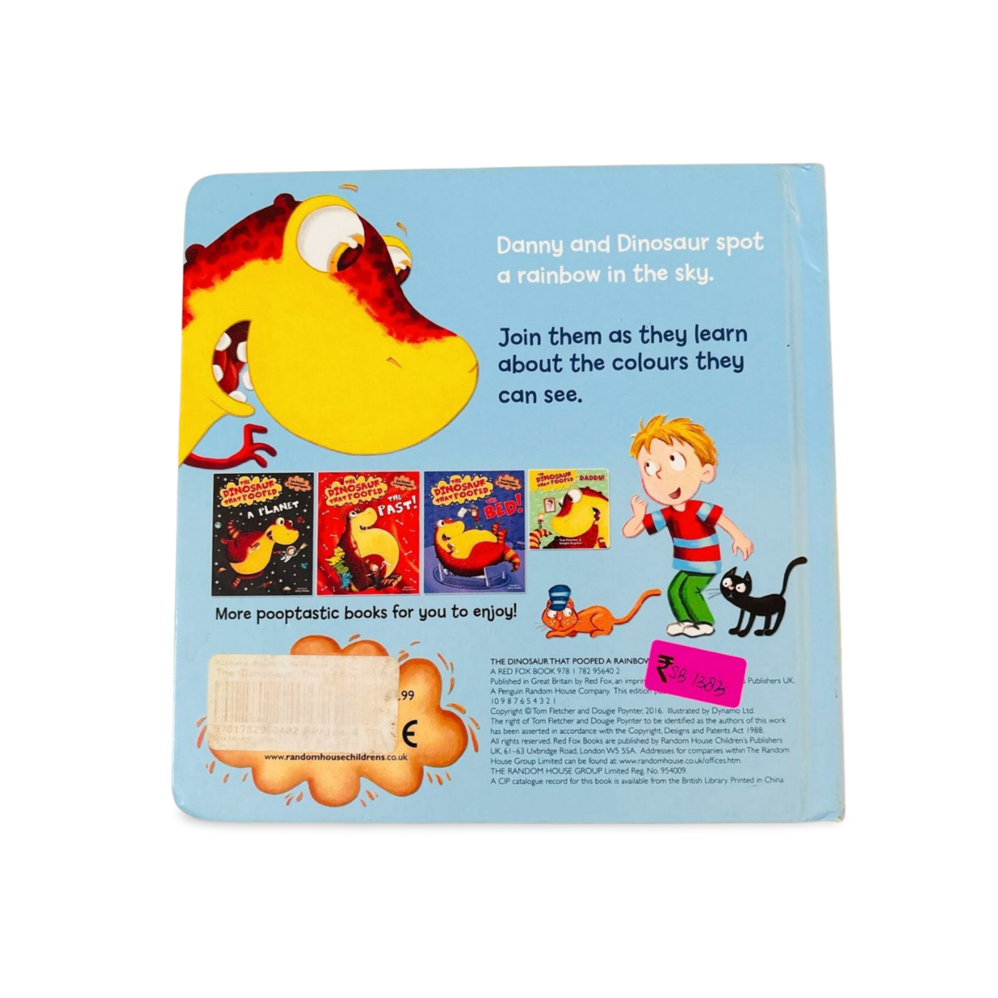 The Dinosaur That Pooped A Rainbow by Tom Fletcher