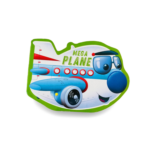 Mega Plane: Plane shaped board book