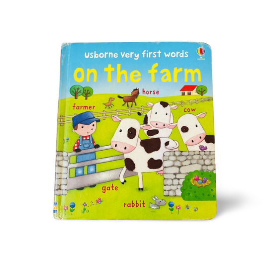 Usborne very first words- On the farm