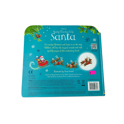 Usborne Noisy Touchy- Feely Santa Sound Book