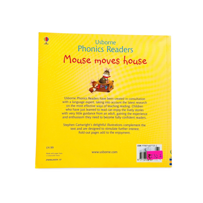 Usborne Phonics Readers Mouse Moves House