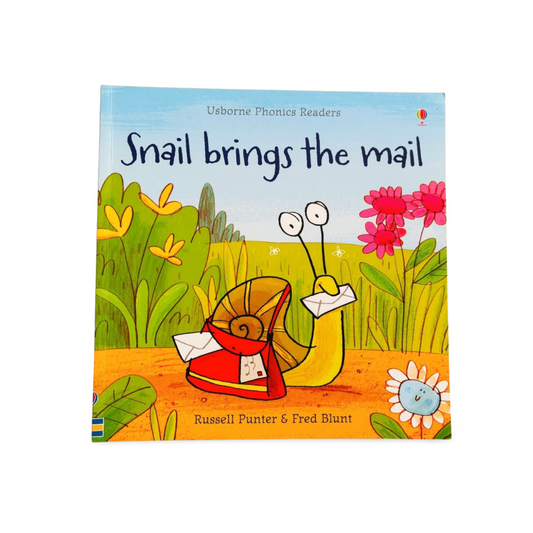 Usborne Phonics Readers Snail brings the Mail